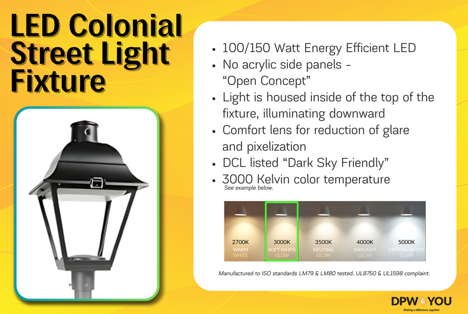New street light model